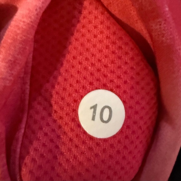 Lululemon Beat The Heat Shorts Tidal Trip Boom Juice Pink Size 10 | 2016 Retired - Picture 12 of 12